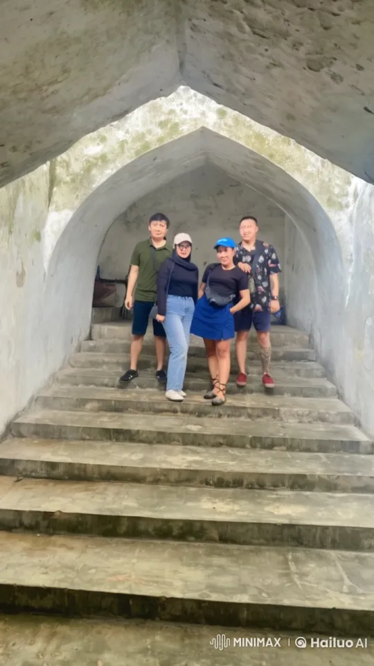 Live2D Animated Martial Arts on Ancient Stairs – AI Generated Video | Hailuo AI