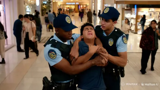 Stylish Film Clip: Arrest in Bustling Mall – AI Generated Video | Hailuo AI