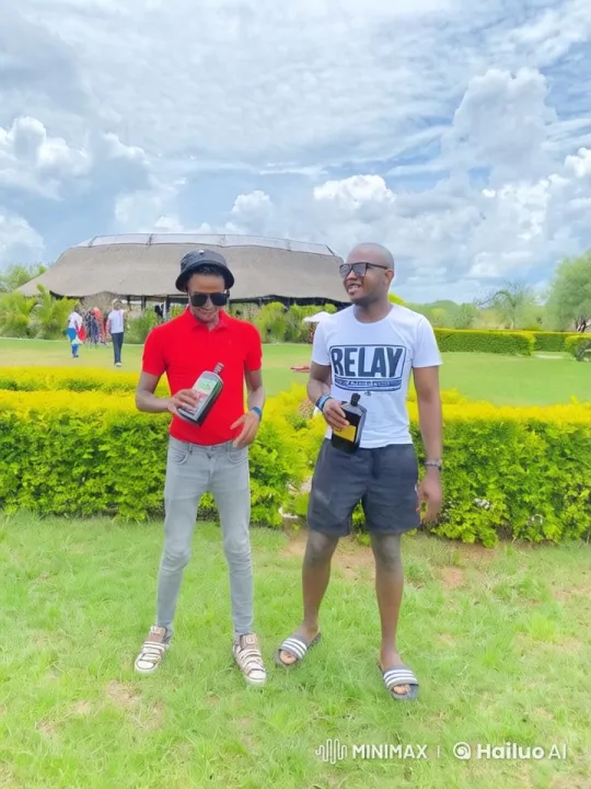 Two Men Practicing Kung Fu on a Grass Field – AI Generated Video | Hailuo AI