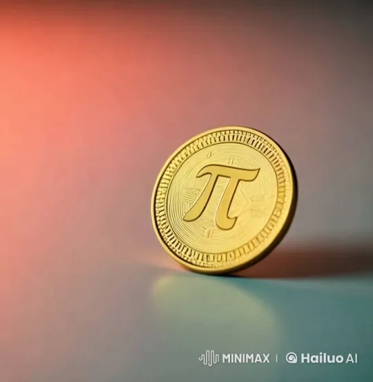 Golden Coin with Pi Symbol Rolls and Stacks – AI Generated Video | Hailuo AI