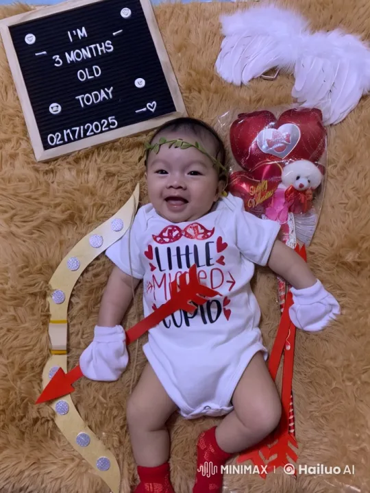 Baby Cupid Celebrates 3 Months with Kungfu Joy – AI Generated Video | Hailuo AI