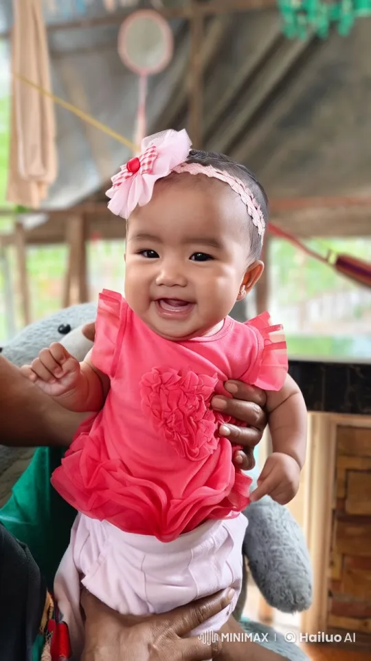 Baby's Cheerful Dance and Kung Fu Moves in Rustic Village – AI Generated Video | Hailuo AI