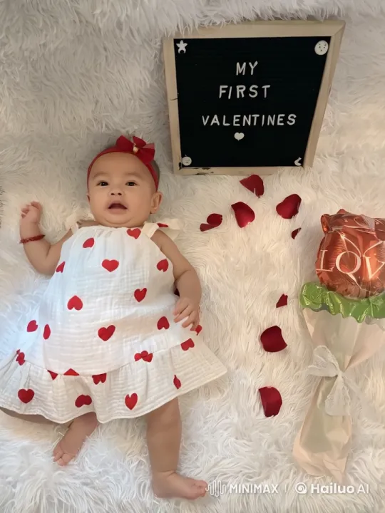 Baby's Playful Kung Fu in Valentine's Day Theme – AI Generated Video | Hailuo AI