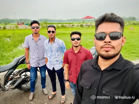 Friends Practice Kung Fu in Serene Green Field – AI Generated Video | Hailuo AI