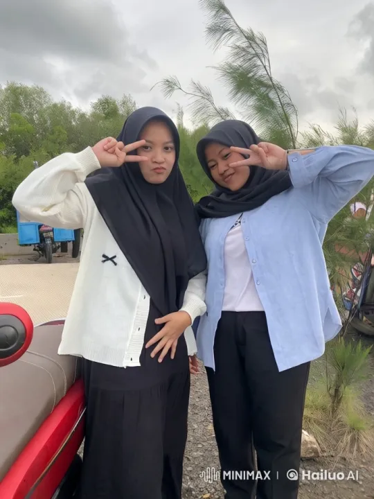 Two Hijabi Women Showcase Martial Arts Skills – AI Generated Video | Hailuo AI