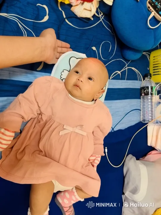 Baby in Peach Dress Masterfully Performs Kung Fu – AI Generated Video | Hailuo AI