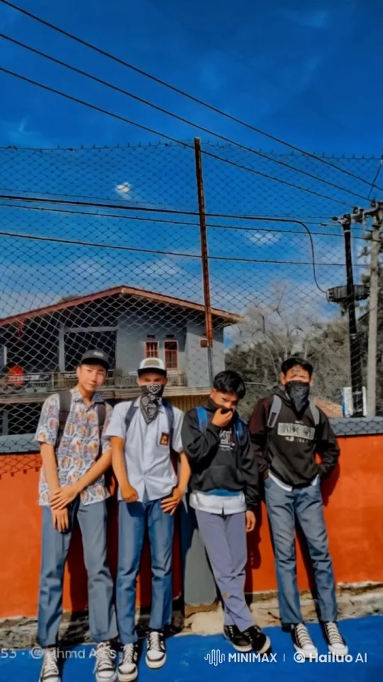 Four Young Men Perform Synchronized Kungfu Routines – AI Generated Video | Hailuo AI