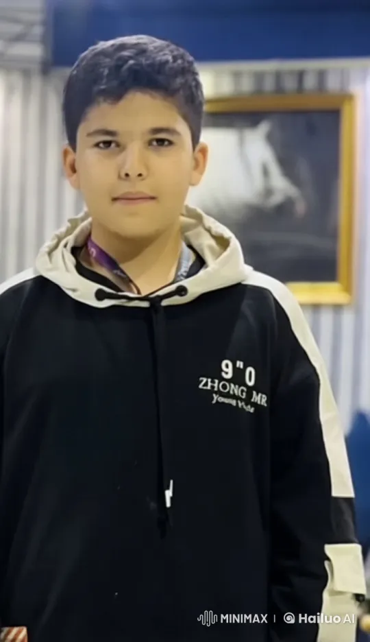 Young Person Smokes in Striped Room with Live2D Animation – AI Generated Video | Hailuo AI