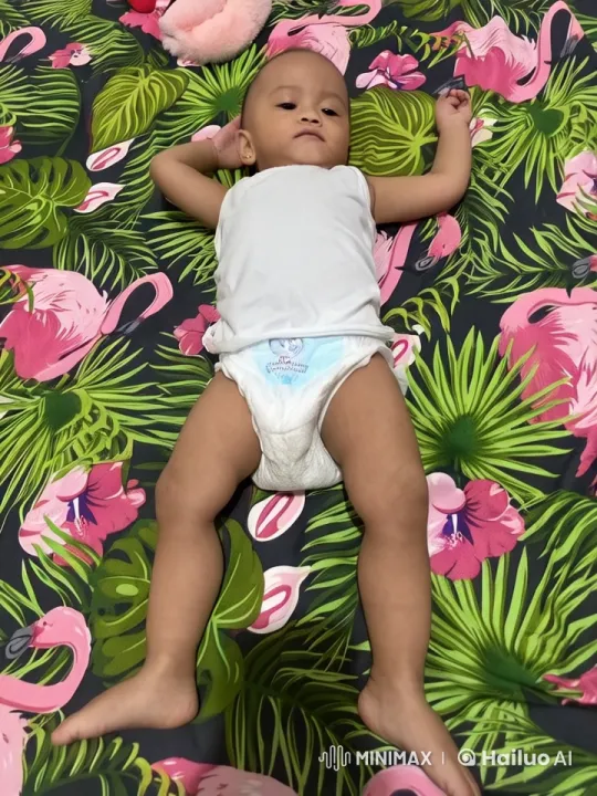 Child's Energetic Performance on Flamingo-Themed Bed – AI Generated Video | Hailuo AI
