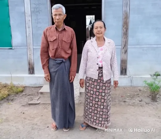 Elderly Couple Practicing Kung Fu in Rural Setting – AI Generated Video | Hailuo AI