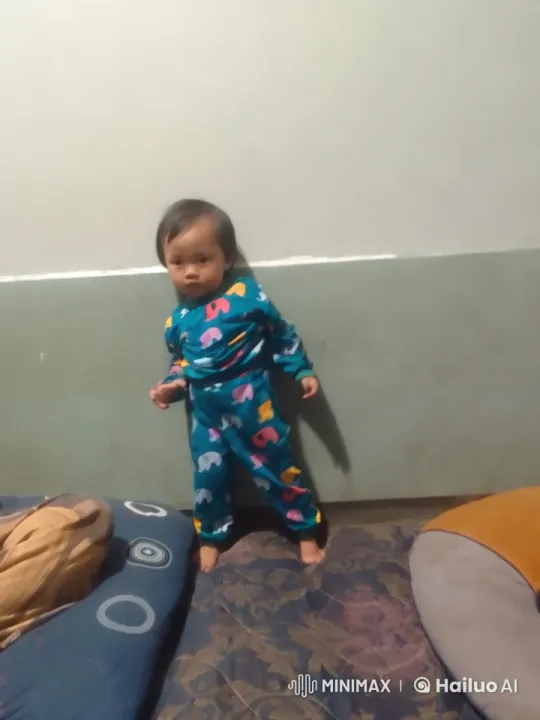 Child Practicing Martial Arts in Cartoon Pajamas – AI Generated Video | Hailuo AI
