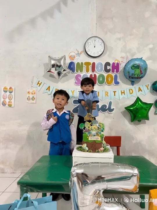 Antioch School Birthday Celebration with Kungfu Fun – AI Generated Video | Hailuo AI