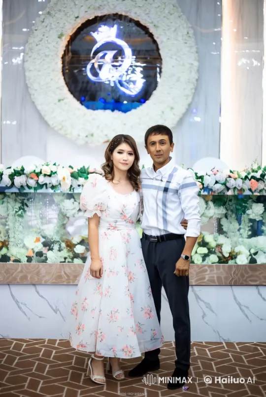 Dynamic Martial Arts Duo Perform in Floral Setting – AI Generated Video | Hailuo AI