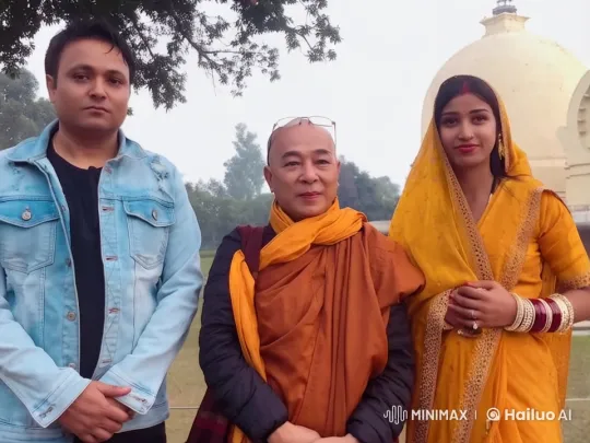 Traditional Indian Dance and Attire in Historical Setting – AI Generated Video | Hailuo AI