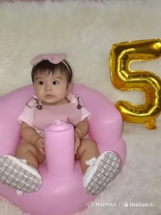 Baby Celebrates 5 Months with Joyful Dance – AI Generated Video | Hailuo AI