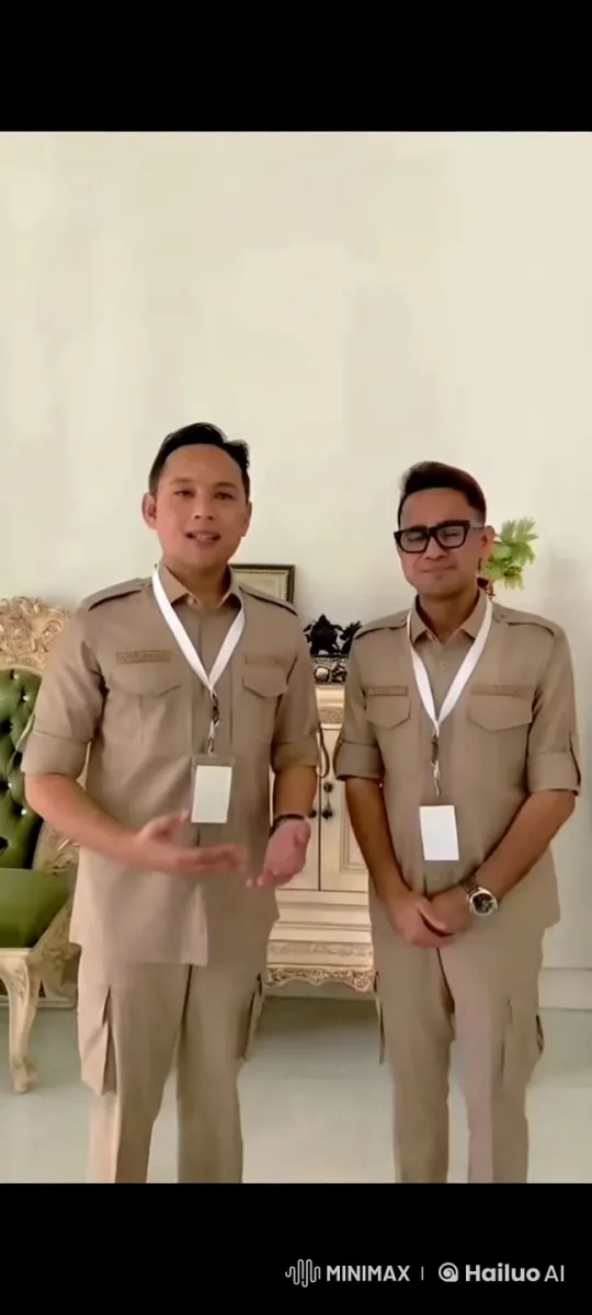 Two Men Perform Joged Koplo in Vintage-Modern Setting – AI Generated Video | Hailuo AI