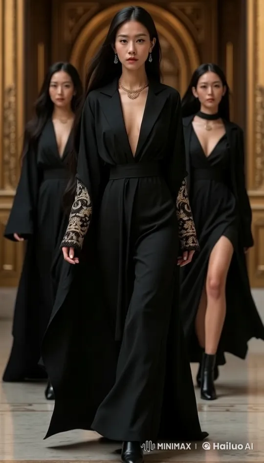 High Fashion Runway: AI-Generated Video in 4K – AI Generated Video | Hailuo AI