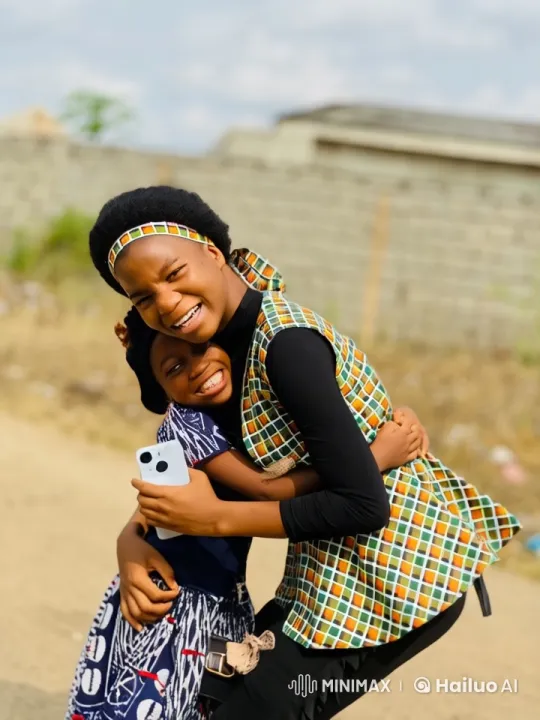 Vibrant Rural Duo Engages in Lively Interaction – AI Generated Video | Hailuo AI