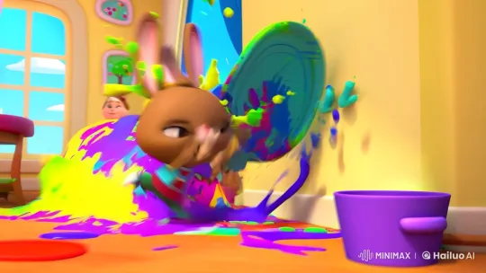 Benny's Whimsical Journey from Chaos to Creativity – AI Generated Video | Hailuo AI