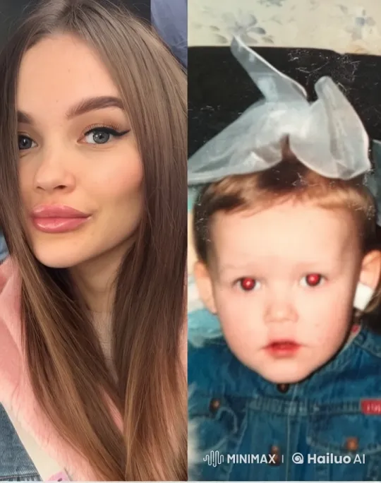 Affectionate Embrace: Girl Kisses Little Girl in Live2D – AI Generated Video | Hailuo AI