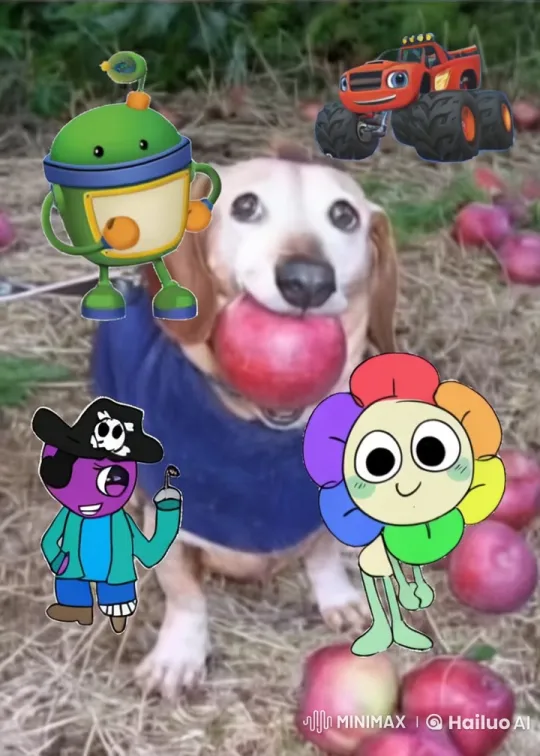 Animated Garden: Characters React to Flower's Nap – AI Generated Video | Hailuo AI