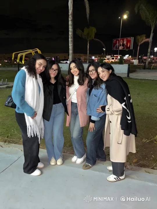 Five Women Perform Dynamic Kung Fu in a Night Cityscape – AI Generated Video | Hailuo AI