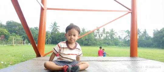 Child Demonstrates Impressive Kung Fu in Animated Live2D Scene – AI Generated Video | Hailuo AI