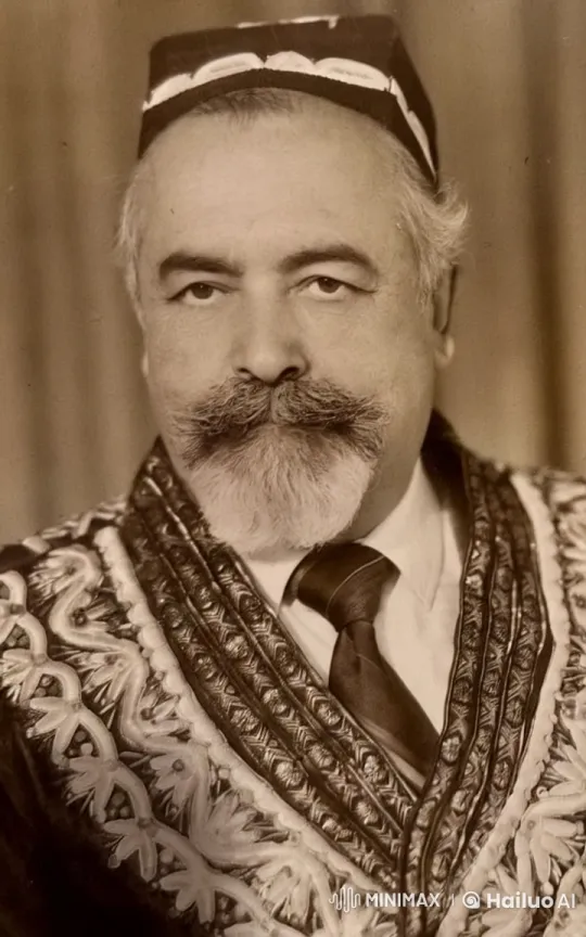 Elderly Uzbek Man's Animation in Traditional Attire – AI Generated Video | Hailuo AI