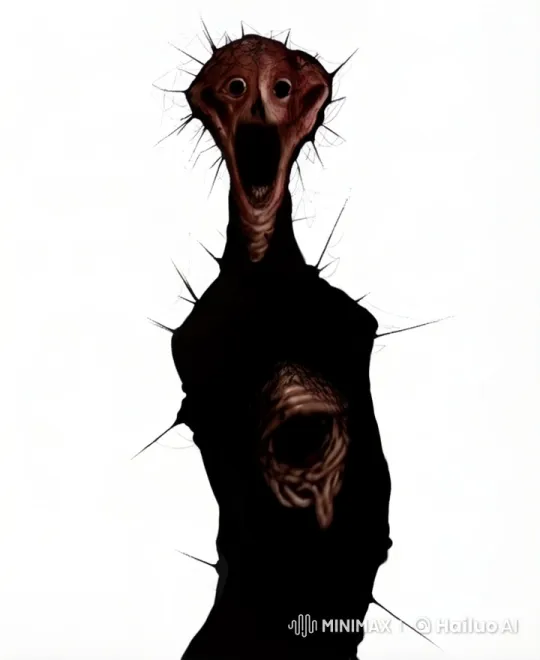 Dark Creature's Menacing Growth in Live2D Animation – AI Generated Video | Hailuo AI