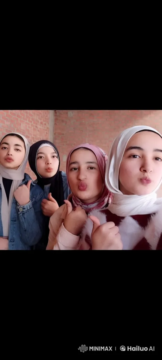 Live2D Animation: Hijabi Women Performing Energetic Kung Fu – AI Generated Video | Hailuo AI