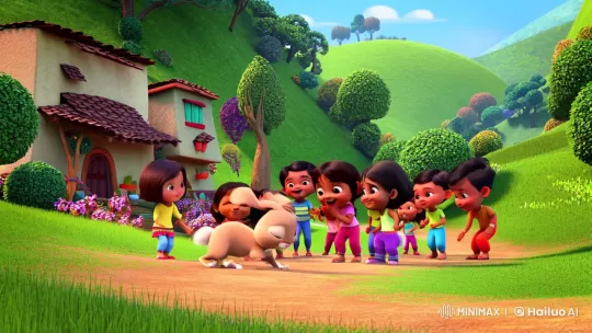 Chintu the Rabbit and the Joy of Friendship – AI Generated Video | Hailuo AI