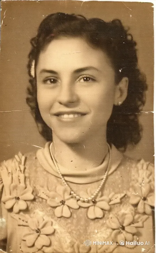 Vintage Woman's Portrait Brought to Life with Live2D Animation – AI Generated Video | Hailuo AI