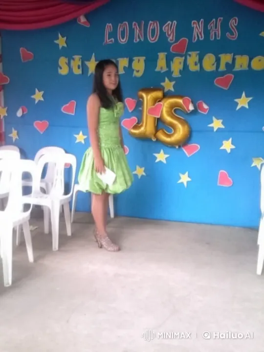 Festive Celebration: Girl Dancing at Starry Afternoon Event – AI Generated Video | Hailuo AI