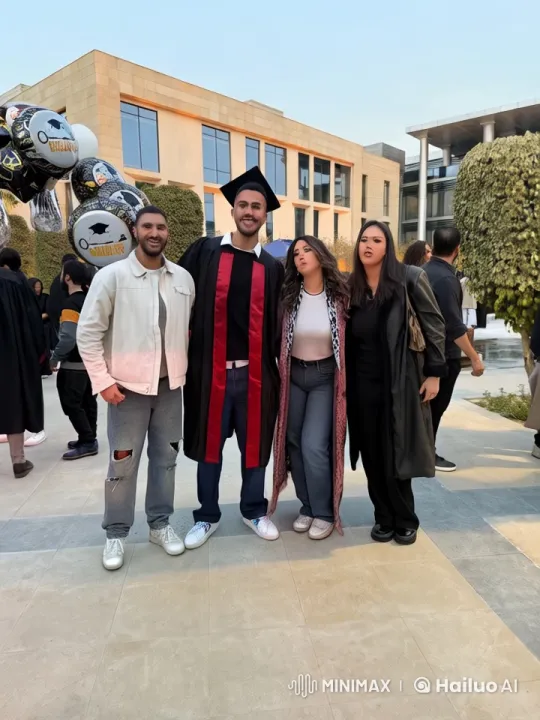 Graduation Ceremony with Animated Conflict – AI Generated Video | Hailuo AI