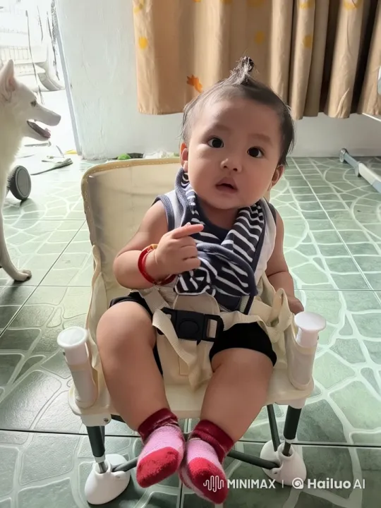 Baby Dancing Joyfully in Animated Live2D Video – AI Generated Video | Hailuo AI