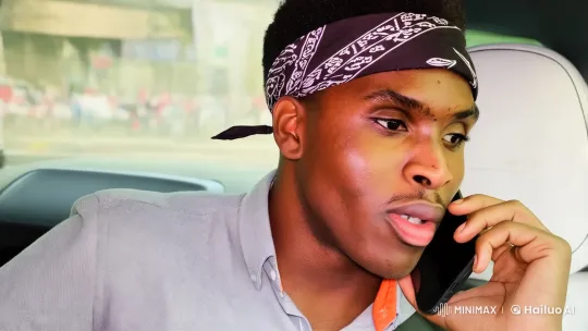 City Life: A Young Man's Drive Through Bustling Streets – AI Generated Video | Hailuo AI