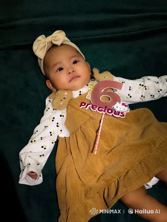 Baby in Charming Outfit Delights with Animated Dance – AI Generated Video | Hailuo AI