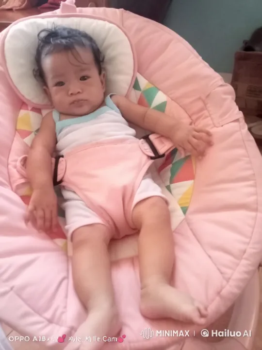 Baby in Bouncer Performs Live2D Kungfu Moves – AI Generated Video | Hailuo AI