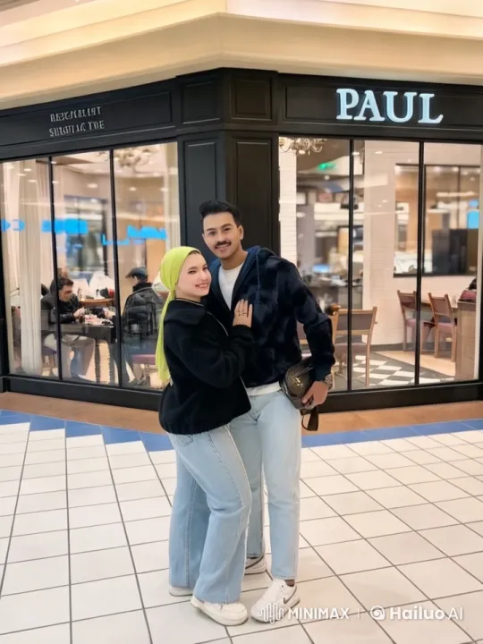 Couple Engages in Kung Fu Battle in Mall Setting – AI Generated Video | Hailuo AI