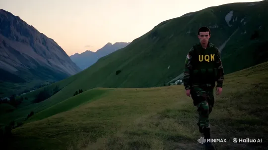 Kosovo Soldier's Journey: Pride and Determination – AI Generated Video | Hailuo AI