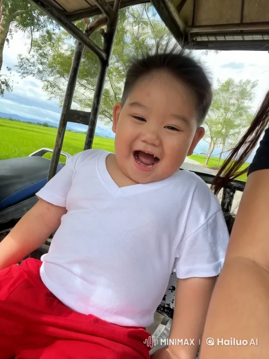 Child Dancing Cheerfully in Rustic Setting – AI Generated Video | Hailuo AI