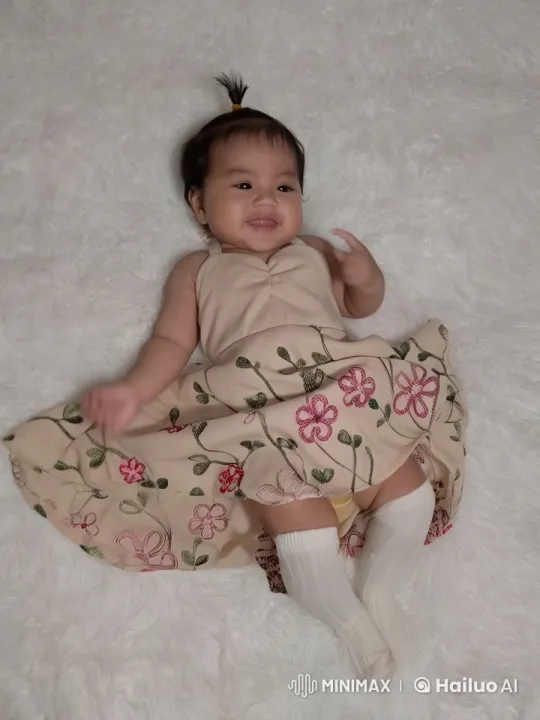 Dancing Baby in Floral Dress - Live2D Animation – AI Generated Video | Hailuo AI