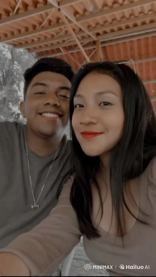 Couple Sharing Tender Moment in Cozy Outdoor Setting – AI Generated Video | Hailuo AI