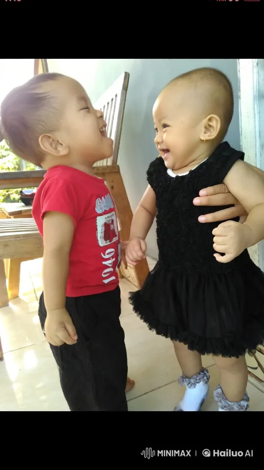 Adorable Kids Mimic Kung Fu in Live2D Animation – AI Generated Video | Hailuo AI