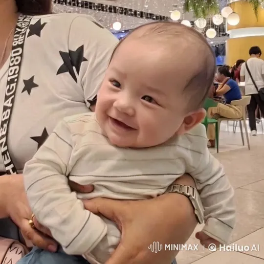 Baby Runs at Car Speed in Shopping Mall – AI Generated Video | Hailuo AI