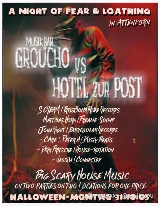 Freddy Krueger Haunts 'A Night of Fear & Loathing' Event Promo – AI Generated Video | Hailuo AI
