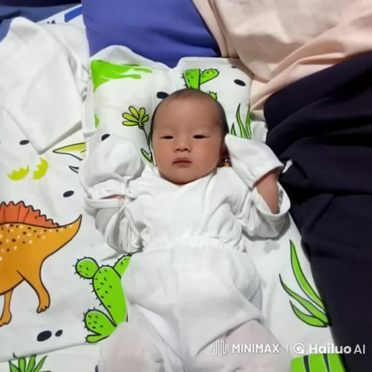 Baby's Energetic Dance and Kung Fu Moves – AI Generated Video | Hailuo AI