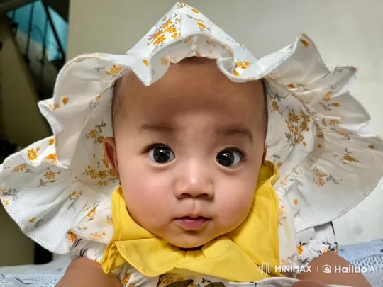 Toddler in Yellow Outfit with Live2D Animated Clothing – AI Generated Video | Hailuo AI