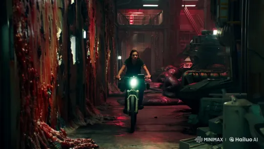 Post-Apocalyptic Alien Outpost Survival Chase Scene – AI Generated Video | Hailuo AI