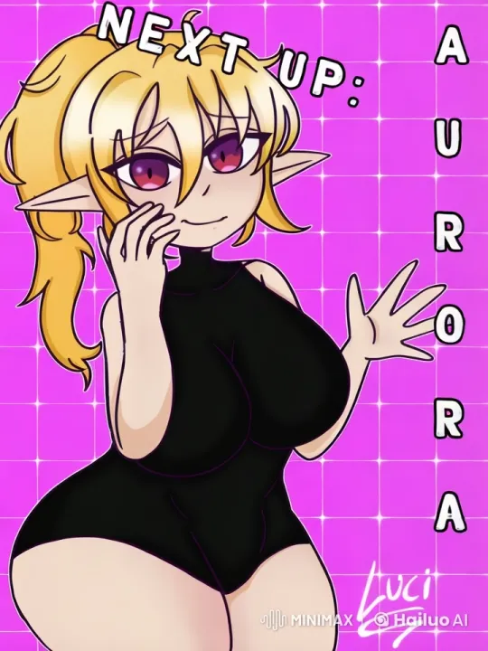 Aurora's Energetic Live2D Performance – AI Generated Video | Hailuo AI